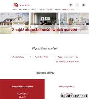 Agencja nieruchomości Podkarpackie - dkbrokers.pl