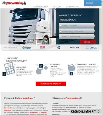 Ubezpieczenie oc przewoźnika