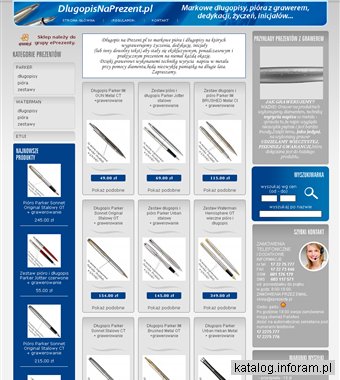 Długopis na prezent