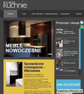 Projekty wnętrz Warszawa dobrekuchnie.com