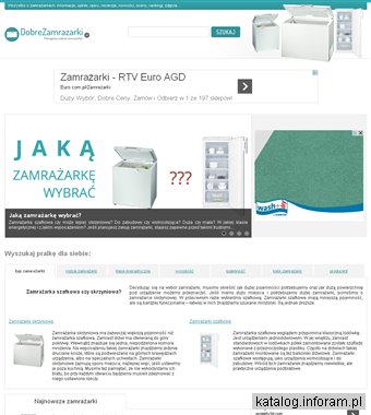 Zamrażarki dostępne w Polsce