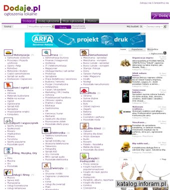Dodaje.pl - ogłoszenia lokalne