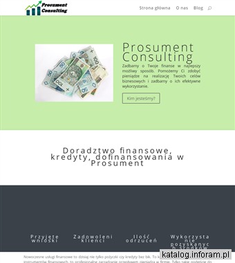 Dofinansowania Prosument