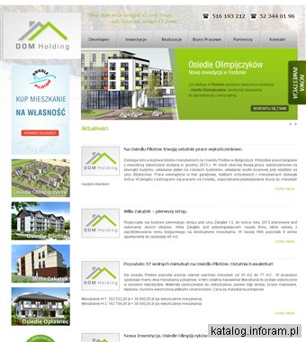 Dom Holding - nowe mieszkanie Bydgoszcz