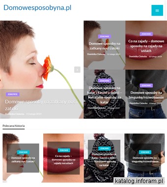 Domowesposobyna.pl - Naturalne domowe sposoby na leczenie