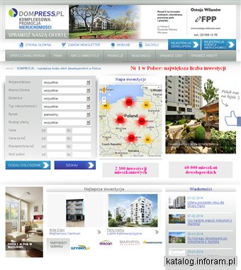 DomPress.pl – tani deweloper Warszawa