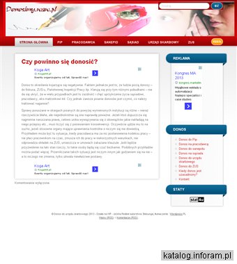 Donos do urzędu skarbowego