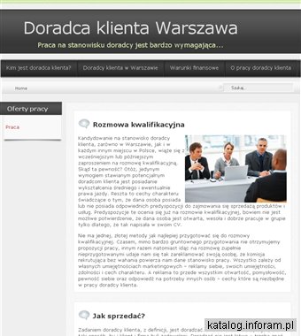 Praca dla Doradcy klienta
