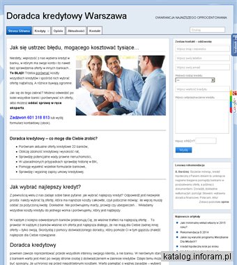 Doradca kredytowy Arkadiusz Kaniuk