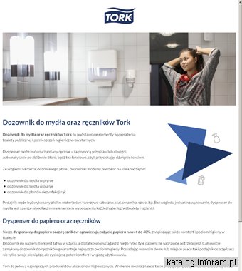 Dozownik do mydła, dyspenser papieru, podajnik ręczników