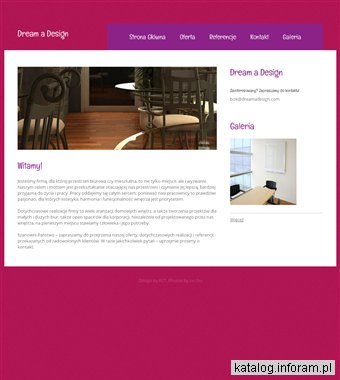 Dream a design - projektowanie wnętrz