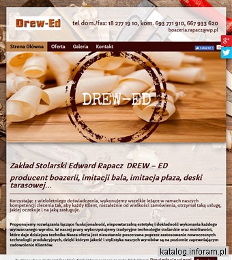 Drew-Ed producent boazerii