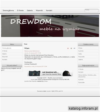 DREWDOM - meble na wymiar