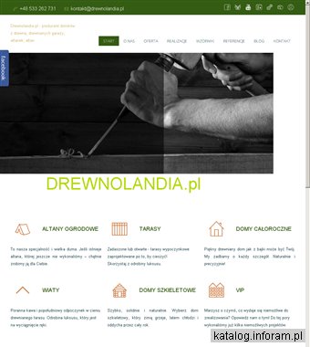 Drewniane wiaty - Drewnolandia.pl