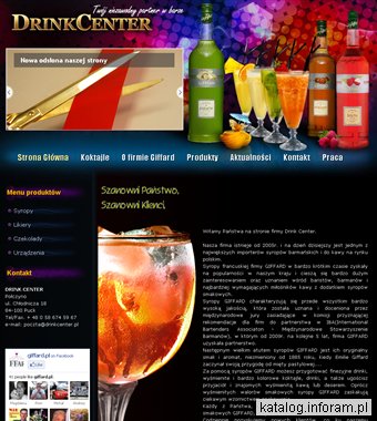 Syropy do kawy, drinków i cocktaili - sprzedaż