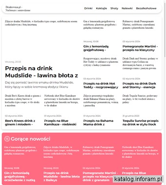 Drinkownia.pl - przepisy na drinki, shoty i nalewki