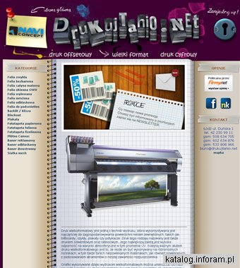 Druk wielkoformatowy Łódź