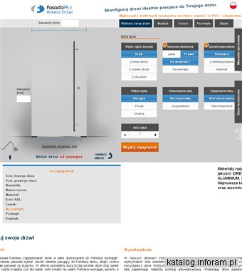 Kreator Drzwi Fasada Online