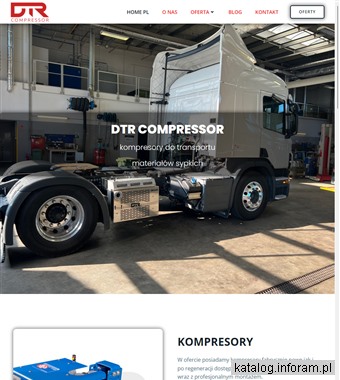 Kompresor dla transportu materiałów sypkich