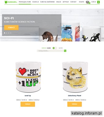 Kubki z nadrukiem - duzekubki.pl