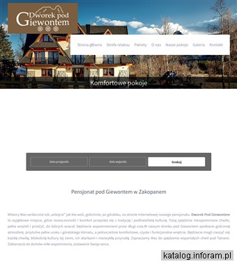 Rysulówka noclegi - dworekpodgiewontem.pl