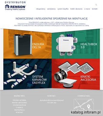 Dystrybutor Renson - Prowent