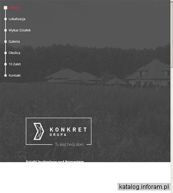 Grupa Konkret - działki budowlane pod Poznaniem