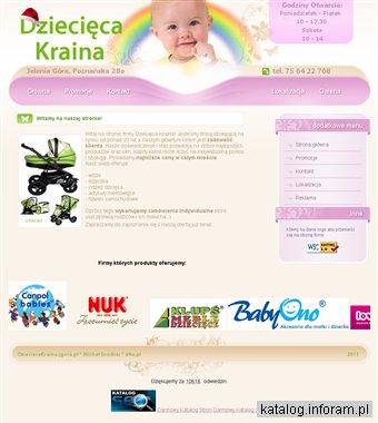 Dziecięca Kraina - sklep z asortymentem dla dzieci