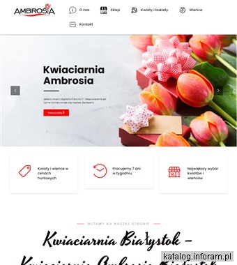 Kwiaciarnia Białystok - e-ambrosia.pl