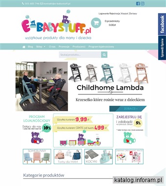 E-babystuff.pl akcesoria dla niemowląt