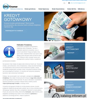 Kalkulatory kredytowe