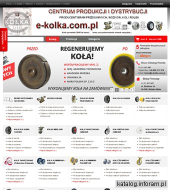 Sklep z kółkami - E-kolka.com.pl