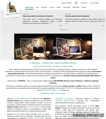 E-NOTATKA.COM.PL tablice korkowe