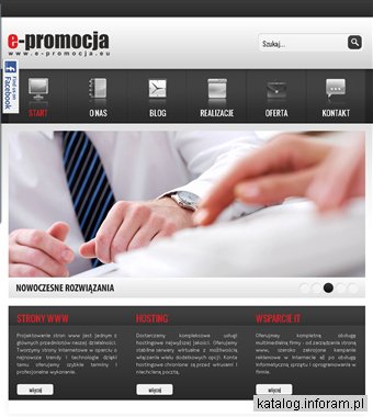 E-promocja - usługi informatyczne, strony www, outsourcing IT. Sosnowiec, Katowice