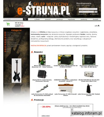 Sklep muzyczny e-STRUNA.pl