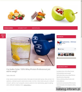 Blog dla kulturystów i sportowców e-suplementy.pl