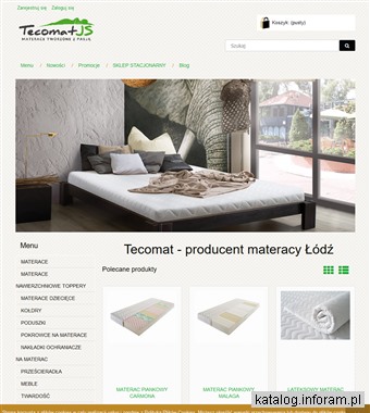 Tecomat materace producent