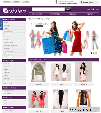 Sklep internetowy e-vivien