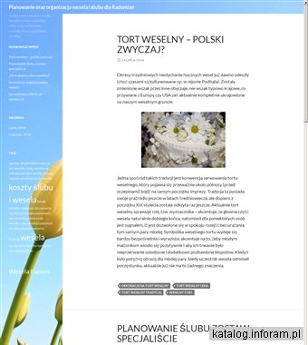 E-wesela.radom.pl - planowanie wesela