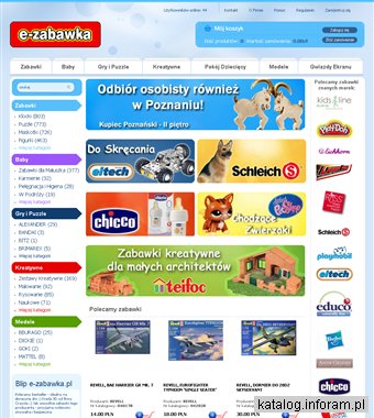 Zabawki Poznań, Ostrów Wielkopolski, Kalisz, Wrocław