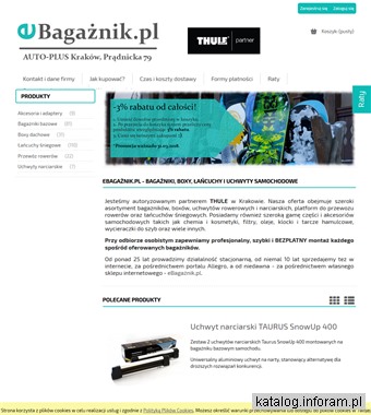 Ebagażnik.pl - bagażniki dachowe