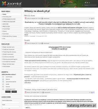 Strona poświęcona książką elektronicznym