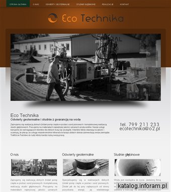 Eco-Technika - Studnie głębinowe