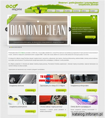 Eco Myjnie - wyposażenie firm sprzątających