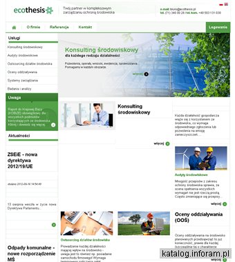 EcoThesis - konsulting środowiskowy