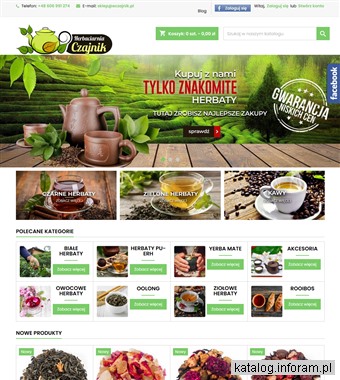 Kawa i herbata sklep online - eczajnik.pl