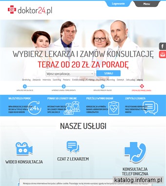 Lekarze online - e-wizyty - edoktor24.pl