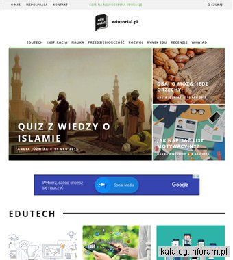 Blog edukacyjny Edutorial.pl