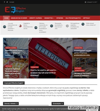 Effective English - portal do nauki angielskiego