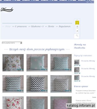 Poszewki na poduszki dekoracyjne